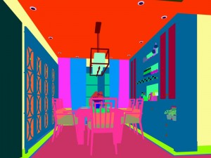 family - kitchen - restaurant 27 3D Model