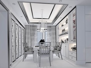 family - kitchen - restaurant 27 3D Model