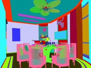 family - kitchen - restaurant 29 3D Model
