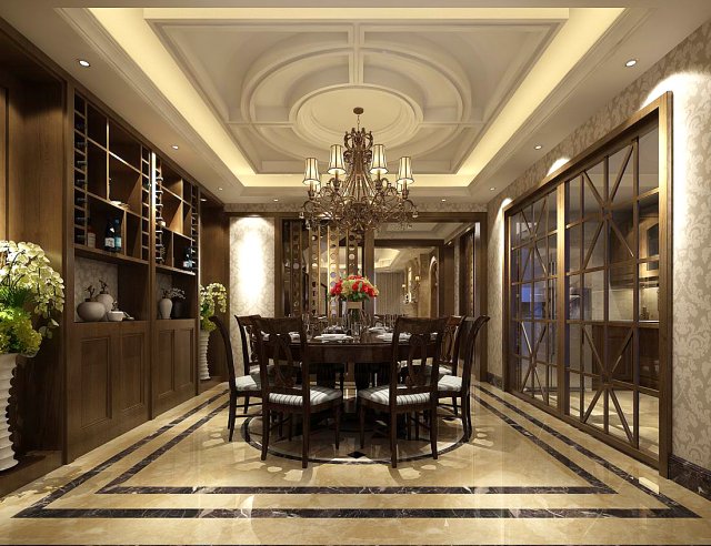 family - kitchen - restaurant 31 3D Модель .c4d .max .obj .3ds .fbx .stl .blend 