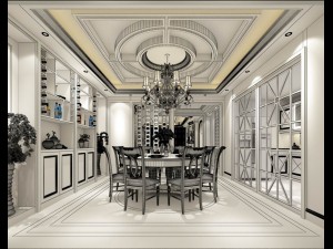 family - kitchen - restaurant 31 3D Модель