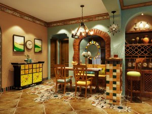 fam&iacute;lia - cozinha - restaurante 45 Modelo 3D