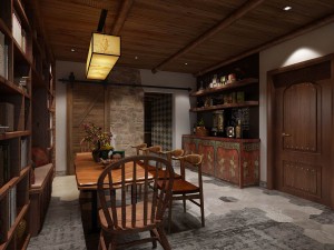 family - kitchen - restaurant 46 3D Модель
