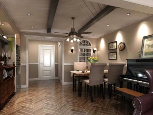 rodzina - kuchnia - restauracja 47 Model 3D