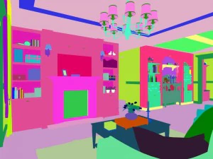 family - kitchen - restaurant 47 3D Model