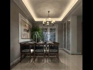 famiglia - cucina - ristorante 50 Modello 3D