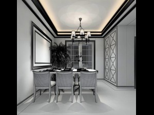family - kitchen - restaurant 50 3D 模型