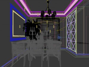 family - kitchen - restaurant 50 3D 模型