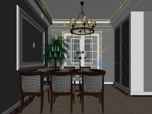family - kitchen - restaurant 50 3D 模型