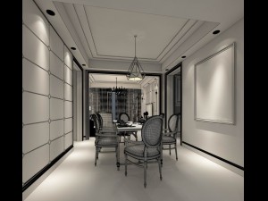 family - kitchen - restaurant 51 3D-Modell