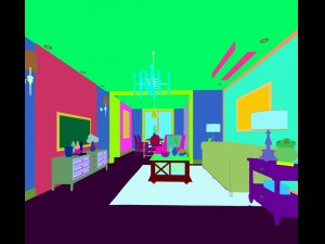 family - kitchen - restaurant 51 3D-Modell