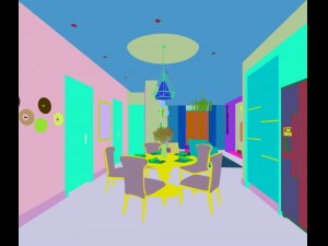 family - kitchen - restaurant 52 3D 模型