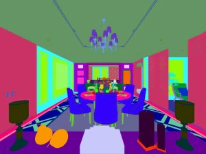 family - kitchen - restaurant 54 3D Model