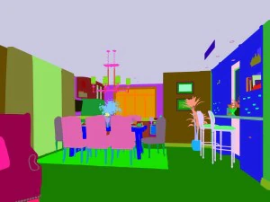 family - kitchen - restaurant 55 3D Model
