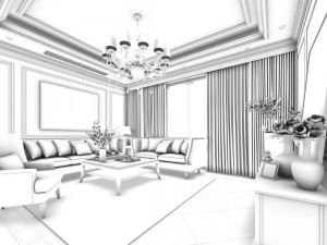 family - kitchen - restaurant 58 3D Model
