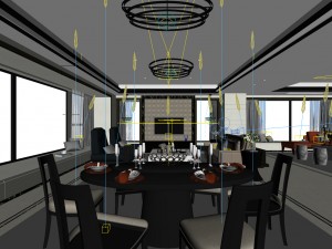 family - kitchen - restaurant 61 3D Model