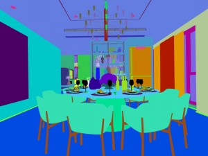 family - kitchen - restaurant 62 3D Model