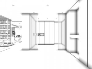 family - kitchen - restaurant 62 3D Model