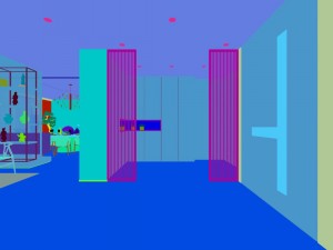 family - kitchen - restaurant 62 3D Model