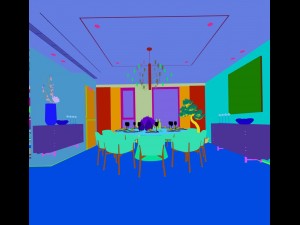 family - kitchen - restaurant 62 3D Model