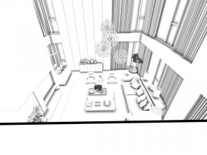 family - kitchen - restaurant 62 3D Model