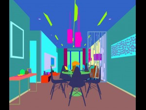 family - kitchen - restaurant 65 3D मॉडल