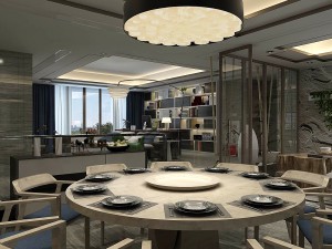 family - kitchen - restaurant 66 3D Model