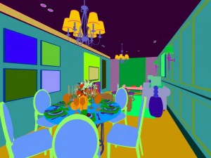 family - kitchen - restaurant 69 3D Model