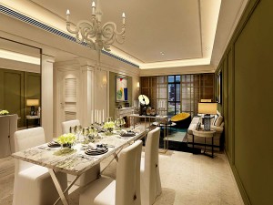 family - kitchen - restaurant 70 Modello 3D