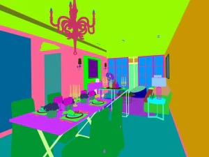 family - kitchen - restaurant 70 3D Model