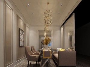 family - kitchen - restaurant 71 Model 3D