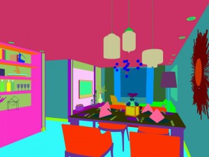 family - kitchen - restaurant 73 3D Model
