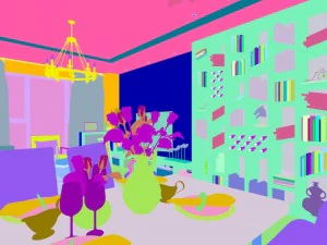 family - kitchen - restaurant 75 3D Model