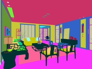 family - kitchen - restaurant 77 3D Model