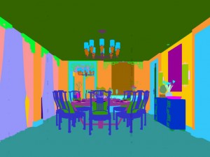 family - kitchen - restaurant 80 3D 모델