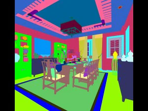 family - kitchen - restaurant 84 3D Model
