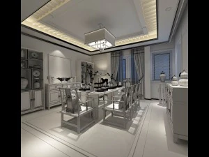 family - kitchen - restaurant 84 3D Model