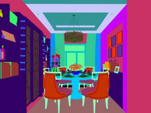 family - kitchen - restaurant 87 3D Model