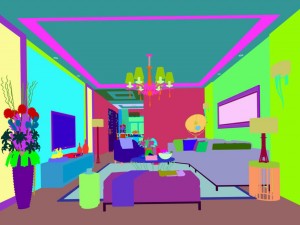 family - kitchen - restaurant 87 3D Model