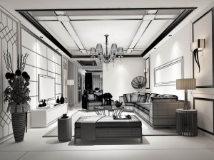family - kitchen - restaurant 87 3D Model