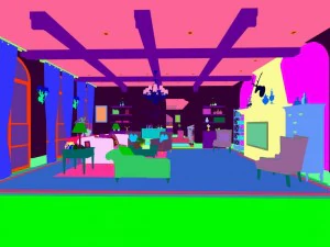 family - kitchen - restaurant 88 3D Model