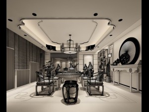 family - kitchen - restaurant 93 Modelo 3D