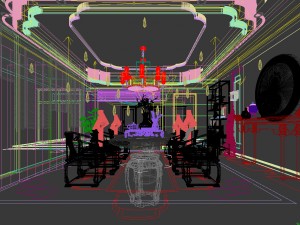 family - kitchen - restaurant 93 Modelo 3D
