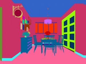 family - kitchen - restaurant 95 Modelo 3D