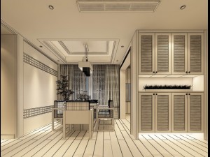family - kitchen - restaurant 100 3D 모델