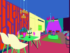 family - kitchen - restaurant 101 3D Model