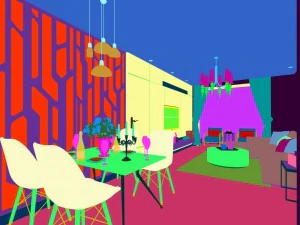 family - kitchen - restaurant 101 3D Model