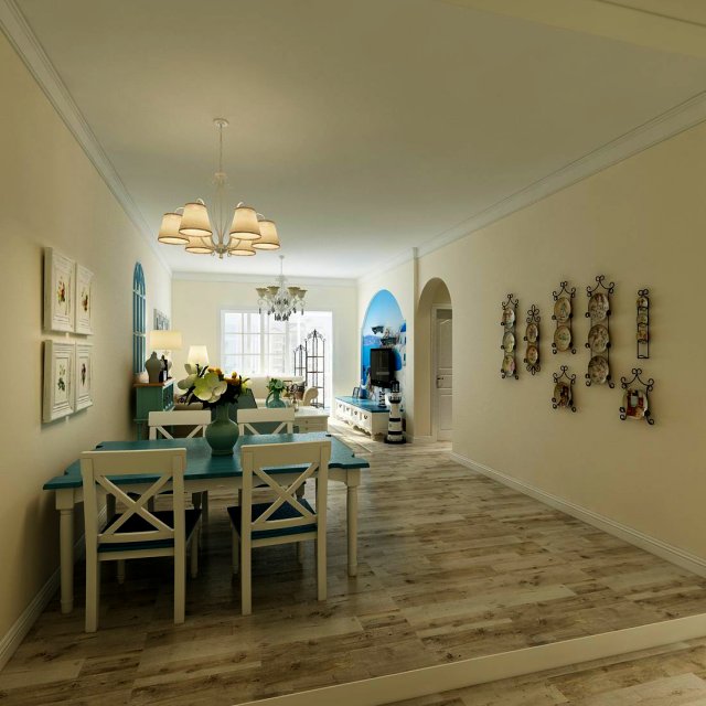 family - kitchen - restaurant 102 Modelo 3D .c4d .max .obj .3ds .fbx .stl .blend 