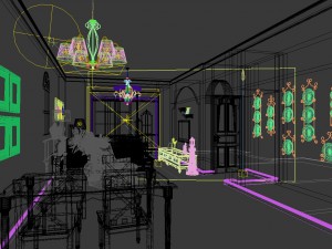 family - kitchen - restaurant 102 Modelo 3D