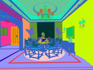 family - kitchen - restaurant 113 3D 모델